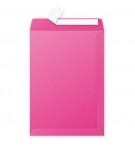 ENV7058-pochette-229x324mm-rose-fuchsia-auto-adhesive-120g---paquet-de-50