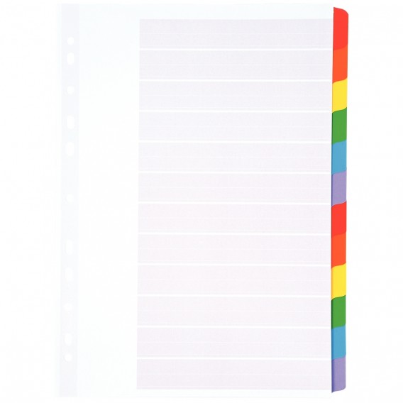 INTM12-intercalaires-mylar-a4-12-touches