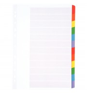 INTERCALAIRES MYLAR A4 12 TOUCHES