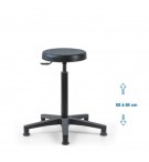 Siède d'atelier POUM Fixe verin haut patins