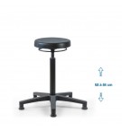 Siède d'atelier POUM PRC verin haut patins
