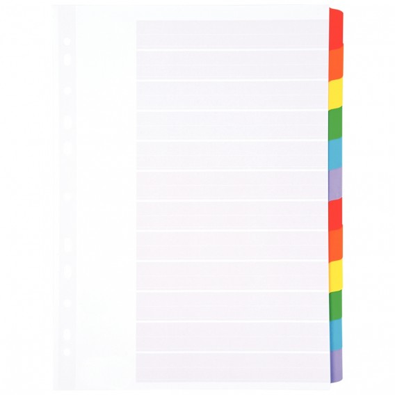 INTM12P-intercalaires-mylar-a4-12-touches