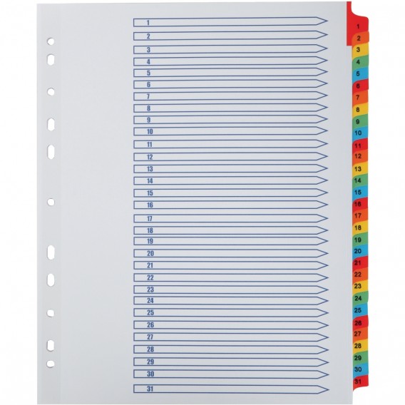 INTM131P-intercalaires-mylar-a4-1-a-31