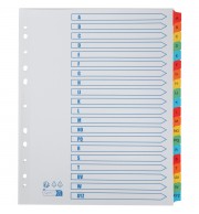 INTERCALAIRES MYLAR A4+ ALPHABETIQUES