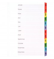 INTERCALAIRES MYLAR A4+ MENSUELS