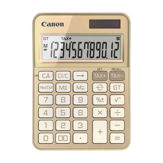 CALCULATRICE CANON KS-125KB OR