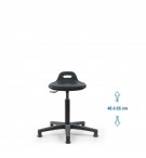 Siège d'atelier TOM Fixe vérin moyen patins