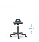 Siège d'atelier TOM Mécanique vérin moyen roulettes blocage en charge