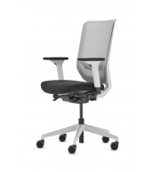 FAUTEUIL ERGO TOSYNC PRO WHITE RESILLE SYNCHRONE - AVEC ACC REGLABLES