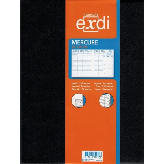AGENDA SEMAINIER ECONOMIQUE 21X27 CM