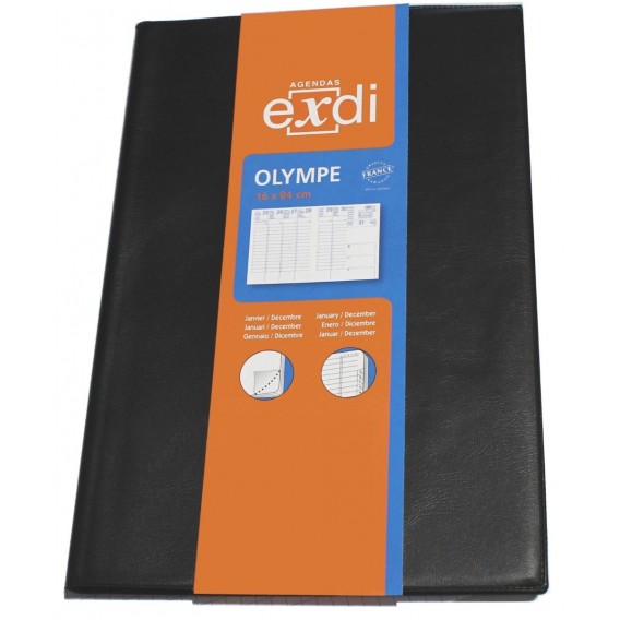 Agenda Semainier 2026 Exdi Olympe 16X24cm 302001Q