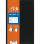 Agenda EXDI CALLIOPE ML 16x24 cm - 1 semaine sur 2 pages vertical