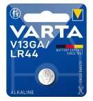 Pile bouton V13GA - LR44 - A76 Varta Alcaline 1,5V