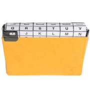 GUIDES ALPHABETIQUES FORMAT A6 PAYSAGE