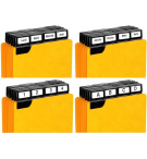 Lot de 24 guides alphabétiques 105x148 avec onglet métallique 13752E