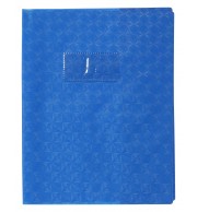 PROTEGE-CAHIER 17X22cm 12/100° BLEU ROY