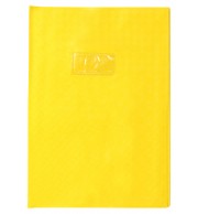 PROTEGE-CAHIER A4 18/100° JAUNE