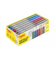 MARQUEUR DECOR METALLIC JOVI BOITE DE 24