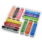CRAYONS DE COULEUR BIC TROPICOLORS - CLASSPACK DE 216