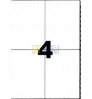 ETIQUETTES LASER BLANCHES 105X148mm - BOITE DE 400 - 3351