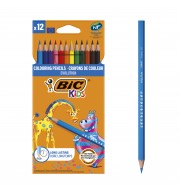 CRAYON DE COULEUR EVOLUTION ASSORTIS - POCHETTE DE 12