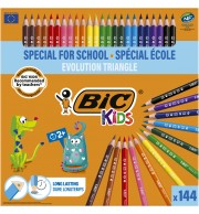 CRAYONS GROS MODULE ECOLUTION TRIANGULAIRE - CLASSPACK DE 144