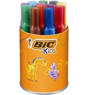FEUTRES BIC DECORALO ASSORTIS - POT DE 12
