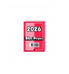 Bloc calendrier éphéméride neutre 2026 à coller LECAS 100901041