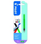 2 RECHARGES PILOT FRIXION 4 COULEURS VERTES