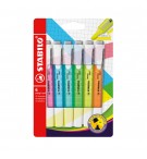 ETUI 6 STABILO SWING COOL - POINTE BISEAUTEE - COUL, VIVES