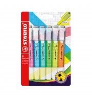 ETUI 6 STABILO SWING COOL - POINTE BISEAUTEE - COUL, VIVES