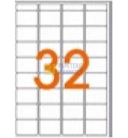 ETIQUETTES AUTOCOLLANTES 24X33.5mm - PAQUET DE 512