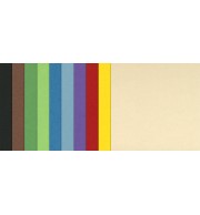 PAPIER CANSON IRIS VIVALDI 50 X 65 120grs LOT 50 FEUILLES COUL. ASS.