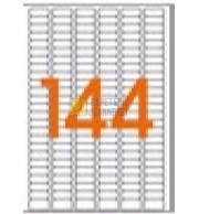 ETIQUETTES AUTOCOLLANTES 8X20mm - PAQUET DE 2304