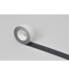 TOILE DE COTON ADHESIVE ET INDECHIRABLE  - 240u - 5cm X 10m - NOIR