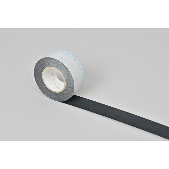 TOILE DE COTON ADHESIVE ET INDECHIRABLE  - 240u - 5cm X 10m - NOIR