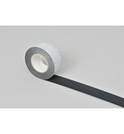 TOILE DE COTON ADHESIVE ET INDECHIRABLE  - 240u - 5cm X 10m - NOIR