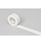 TOILE DE COTON ADHESIVE ET INDECHIRABLE  - 240u - 5cm X 10m - BLANC