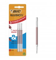 RECHARGES BIC GEL OCITY ROUGE ETUI DE 3