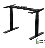 STRUCTURE REGLABLE BUREAU ELECTRIQUE DESK2