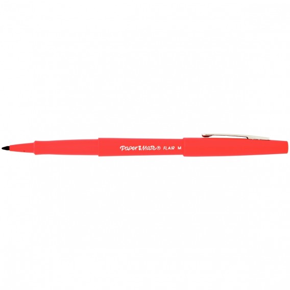 ECR123R-stylo-feutre-papermate-nylon-rouge