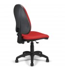 Siège bureautique à contact permanent LENA rouge