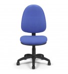 Siège bureautique à contact permanent LENA bleu