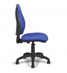Siège bureautique à contact permanent LENA bleu