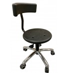 TABOURET ERGONOMIQUE NOIR EXTRA BAS