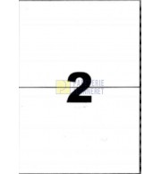 ETIQUETTES LASER BLANCHES 210X148mm - BOITE DE 200 - 1027