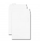 200 POCHETTES BLANCHES A SOUFFLET 229X324X30mm A FENETRE