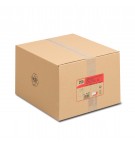 250 pochettes kraft brun à soufflets C4 229 x 324 mm avec fenêtre