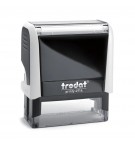 Tampon marqueur de texte Printy 4914 à encrage automatique - 6 lignes