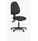 Siège de caisse en tissu vérin bas patins